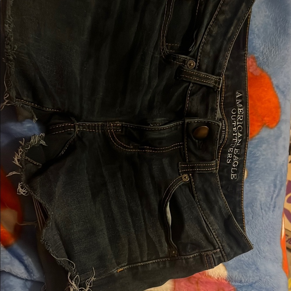 American Eagle Outfitters Navy Straight Leg Jeans